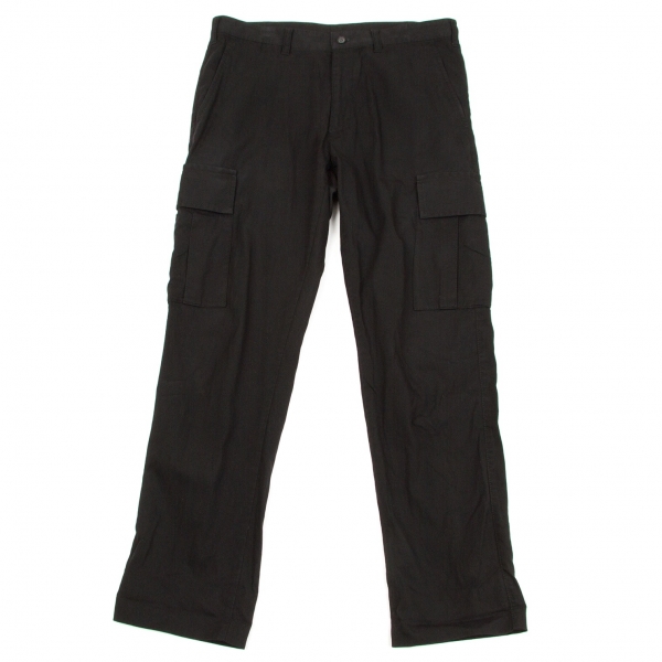 ISSEY MIYAKE MEN Cargo Pants (Trousers) Black 2 | PLAYFUL
