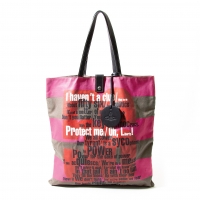 Vivienne Westwood Printed Packable Tote Bag Pink 