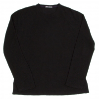  ISSEY MIYAKE MEN Wool Long Sleeve T Shirt Black 4