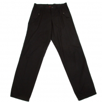  Y's Cotton Rayon Pants (Trousers) Black 2