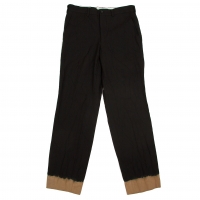  COMME des GARCONS HOMME PLUS Dyed Wool Pants (Trousers) Black SS