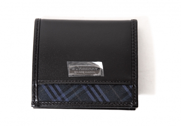 Burberry, Bags, Burberry Black Label Leather Coin Pouch Wallet