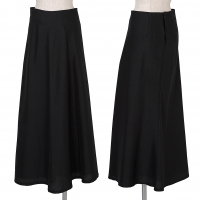  Yohji Yamamoto FEMME Mohair Cotton Skirt Black 1