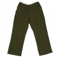  Y's Knit Stretch Pants (Trousers) Khaki-green 2
