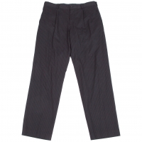  COMME des GARCONS HOMME Wool Striped Pants (Trousers) Charcoal L