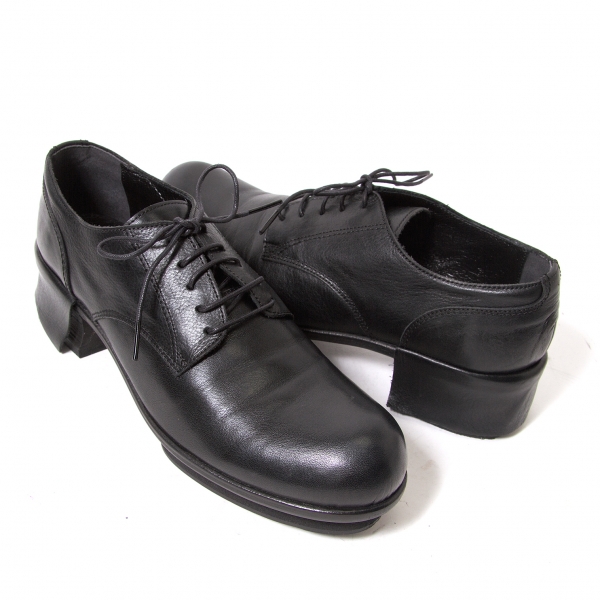 Yohji Yamamoto NOIR Heel Cover Leather Shoes Black US About 8