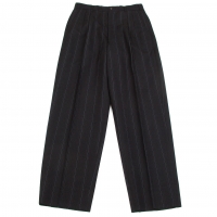 COMME des GARCONS HOMME Wool Pinstripe Pants (Trousers) Navy M
