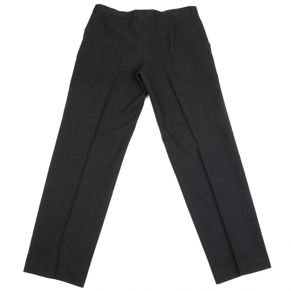 Hussein Chalayan Wool One Tack Dress Pants (Trousers) Charcoal 54 ...