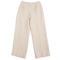  YOSHIE INABA L'EQUIPE Silk Linen Pants (Trousers) Beige 9
