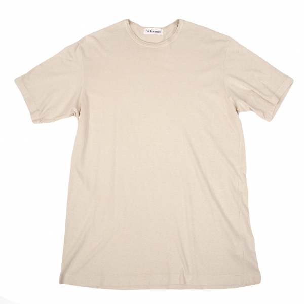 ワイズフォーメンY's for men 製品染めロングTシャツ ベージュ3