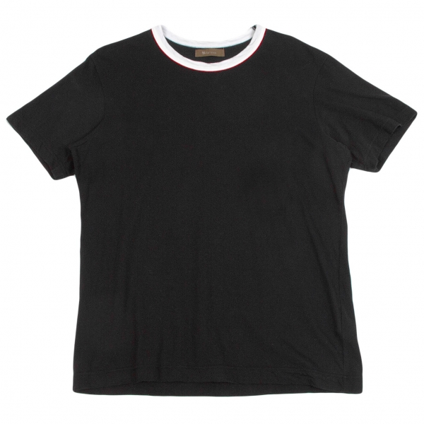 【SALE】ワイズフォーメンY's for men コットンリンガーTシャツ　 黒3