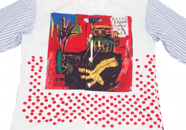 Men's Jean-Michel Basquiat Short Sleeve Graphic T-Shirt - Charcoal Gray L