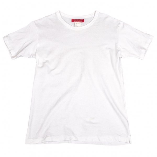 ワイズフォーメンY's for men 赤ラベル コットンシンプルTシャツ 白2