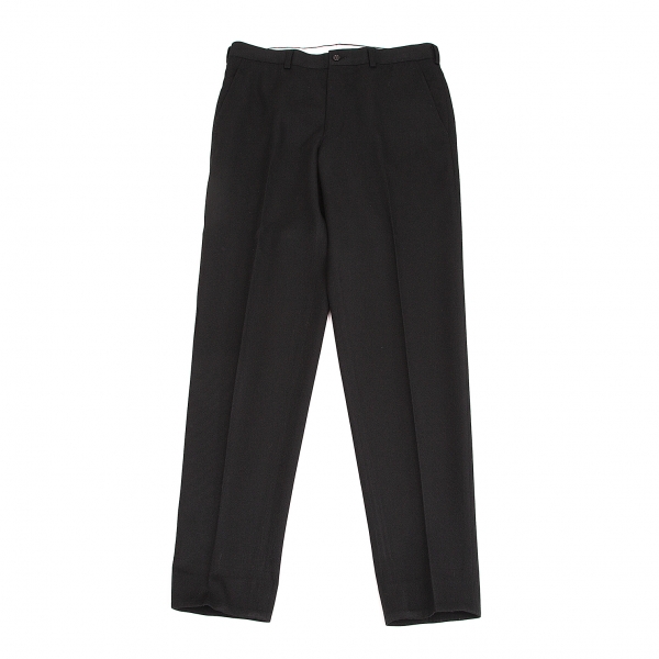 COMME des GARCONS HOMME PLUS Wool Pants (Trousers) Black S | PLAYFUL