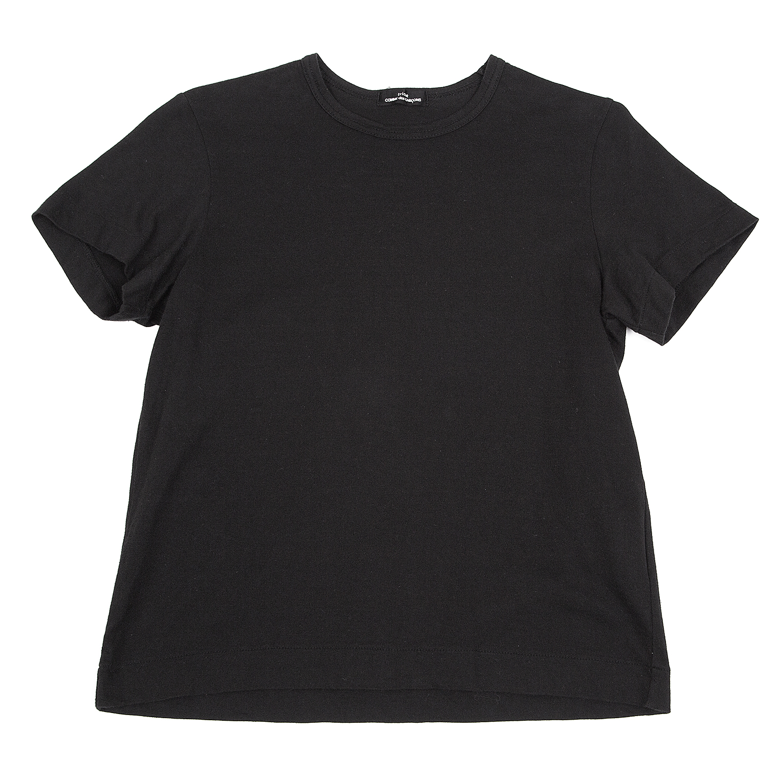 SALE】トリコ コムデギャルソンtricot COMME des GARCONS コットンベーシックTシャツ 黒M位