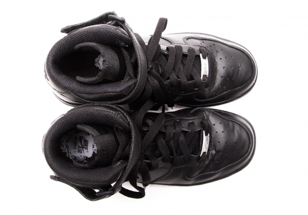 womens black high top air force ones