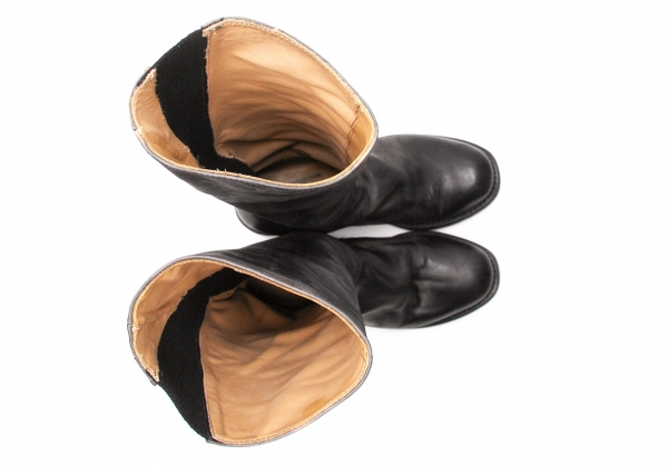 CHEREVICHKIOTVICHKI FOR Yohji Yamamoto Leather Boots Black 36 