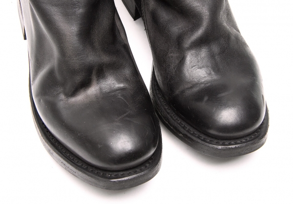 Cherevichkiotvichki For Yohji Yamamoto Leather Boots Black 36 Playful