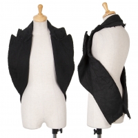  COMME des GARCONS Collar Design Vest (Waistcoat) Black S-M