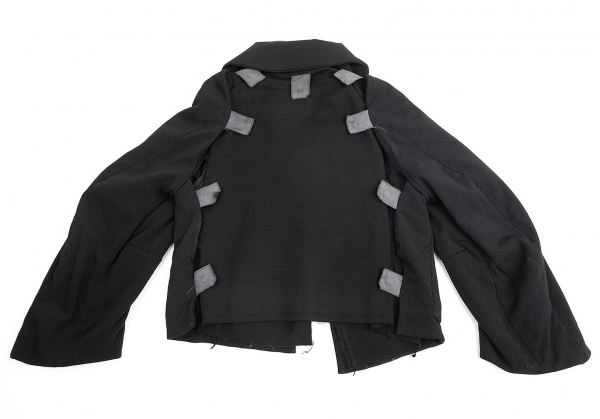 UNDERCOVER Paper Doll 2003AW Layered Jacket Black S | PLAYFUL