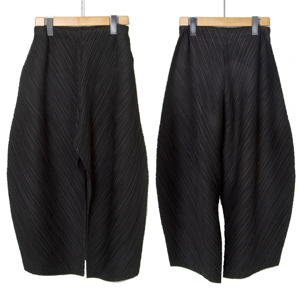 Pleats Please by Issey Miyake Wrapping Pants  Black  Garmentory