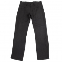  Y's Tensel Linen Pants (Trousers) Black 1