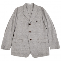  ISSEY MIYAKE MEN Cotton 3B Summer Jacket Grey XL