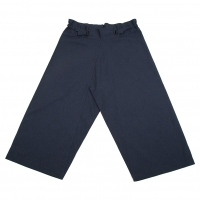 ISSEY MIYAKE me Belted Dropped Crotch Pants (Trousers) Navy F