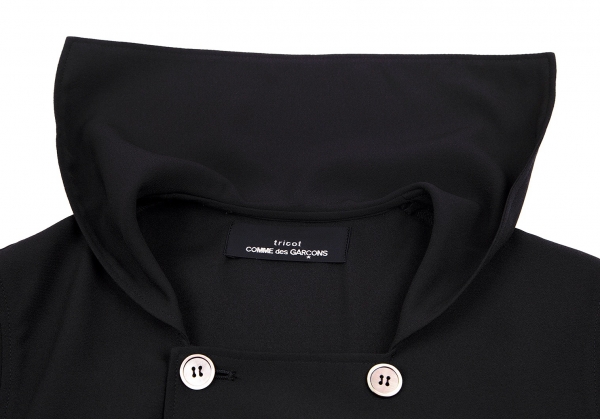 tricot COMME des GARCONS Sailor Collar Jacket Black S-M | PLAYFUL