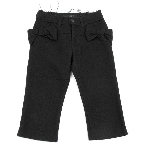 JUNYA WATANABE COMME des GARCONS Bow Design Pants (Trousers) Black