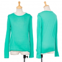  Y's Cotton Long Sleeve T Shirt Light green 2