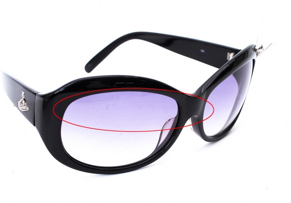 Vivienne Westwood Fly Orb Glasses Black | PLAYFUL