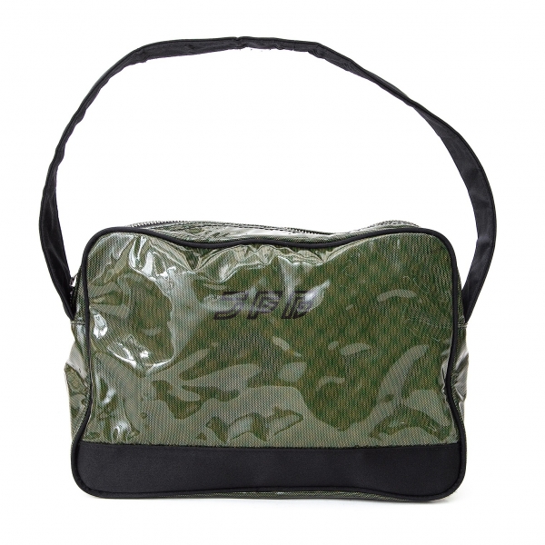 Jean-Paul GAULTIER PVC Shoulder Bag Green | PLAYFUL