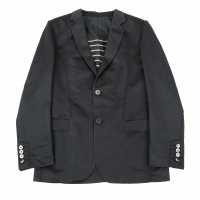  Jean-Paul GAULTIER Stitch Design Tailored Jacket Black 50