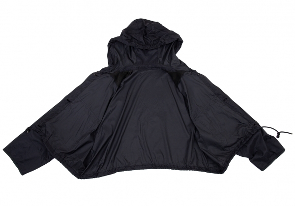 ISSEY MIYAKE WINDCOAT Layered Design Down Jacket Black M | PLAYFUL