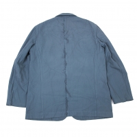  Y's for men Dyed Back Cutting Jacket Sky blue 3