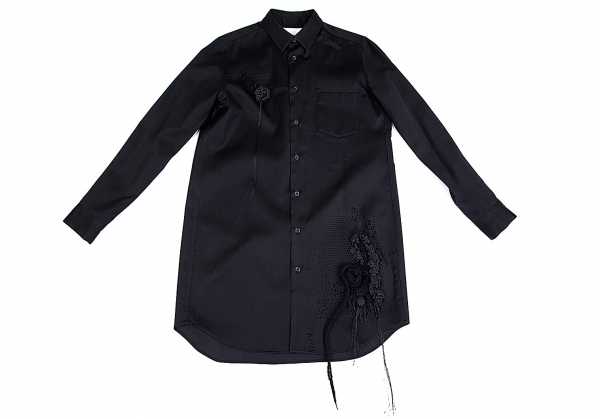 noir kei ninomiya COMME des GARCONS CuttingDesign Shirt Black S