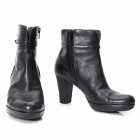  CAMPER Leather Boots Black 38