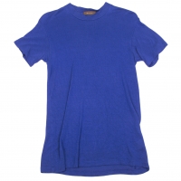  Y's for men Rayon Knit Long Sleeve T Shirt Blue S-M