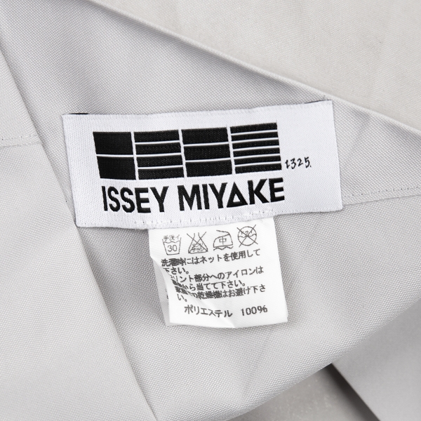 イッセイミヤケISSEY MIYAKE 132 5. 折り紙プレス箔プリントスカート