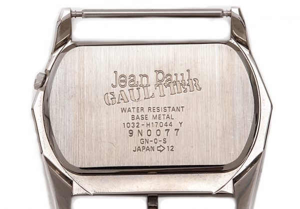 Jean-Paul GAULTIER Leather Band Design Watch Silver,Black | PLAYFUL
