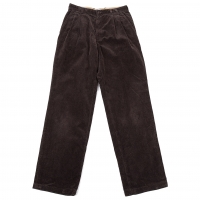  Papas Corduroy Cotton Pants (Trousers) Brown 46S