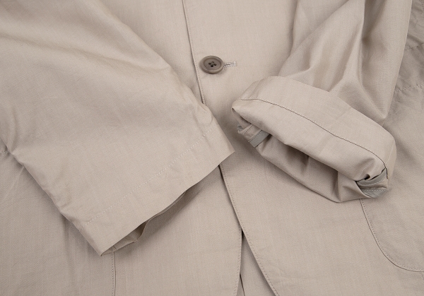 MARGARET HOWELL Cotton Silk Jacket Beige M | PLAYFUL