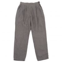  JURGEN LEHL Babaghuri Linen Tack Pants (Trousers) Grey M
