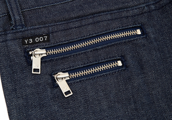 Y-3 Back Zip Pocket Jeans Indigo 27