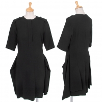  CELINE Stretch Dress Black 38