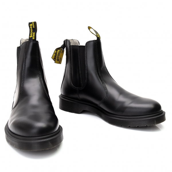 Y's Dr Martens Back Zip Leather Boots 
