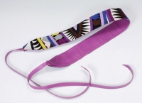  Emilio Pucci pattern belt purple 