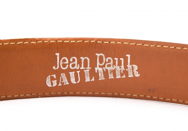 Jean-Paul GAULTIER Leather Belt Black | PLAYFUL