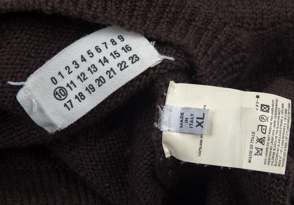 Martin Margiela 10 Low Gauge Knit Sweater (Jumper) Brown XL | PLAYFUL